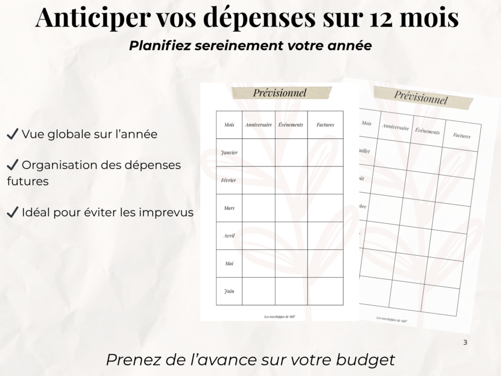 Budget Planner Numérique A5/A4 – Image 3