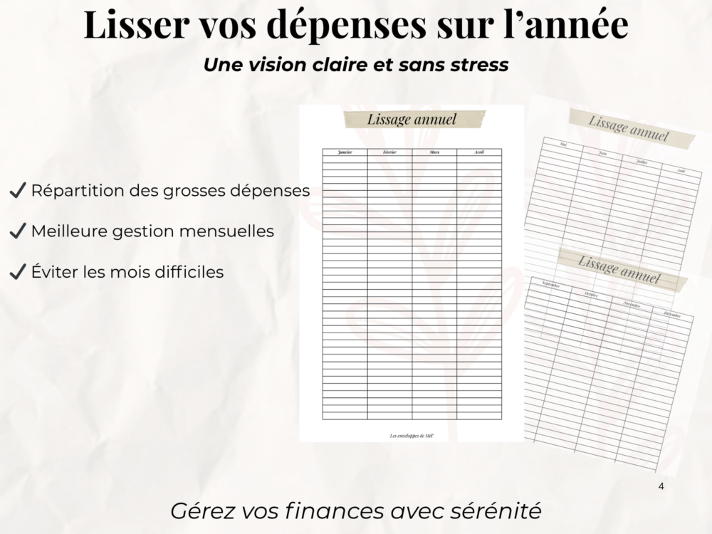 Budget Planner Numérique A5/A4 – Image 4