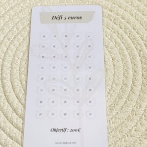 Planche – Défi 5€