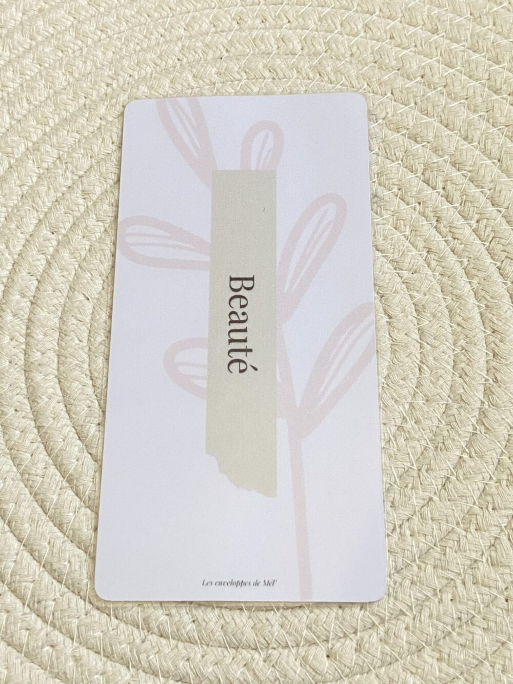 Planche de garde - Beauté