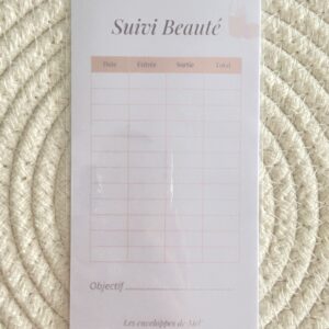 Tracker illustré – Suivi beauté