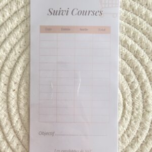 Tracker illustré – Suivi courses