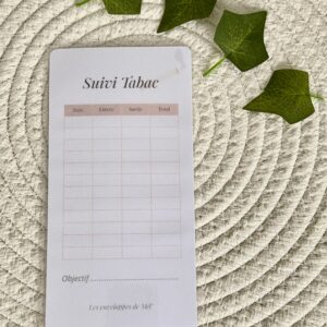 Tracker illustré – Suivi tabac