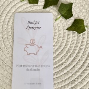 Planche de garde illustrée – Épargne