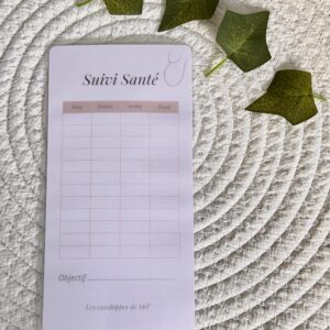 Tracker illustré – Suivi santé