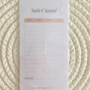 Tracker illustré – Suivi santé