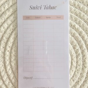 Tracker illustré – Suivi tabac